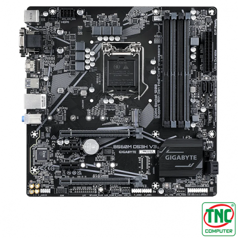 Mainboard Gigabyte B560M DS3H V3 (4 x DDR4/ 128 GB/ LGA 1200/ Micro ATX)