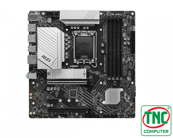 Mainboard MSI Pro B760M-A DDR4 II (4 x DDR4/ 128 GB/ LGA 1700/ Micro ATX)