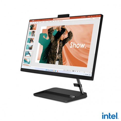 Máy bộ Lenovo IdeaCentre AIO 3 24IAP7 F0GH00VLVN (i5 13420H/ Ram 8GB/ SSD 512GB/ Windows 11/ Đen)