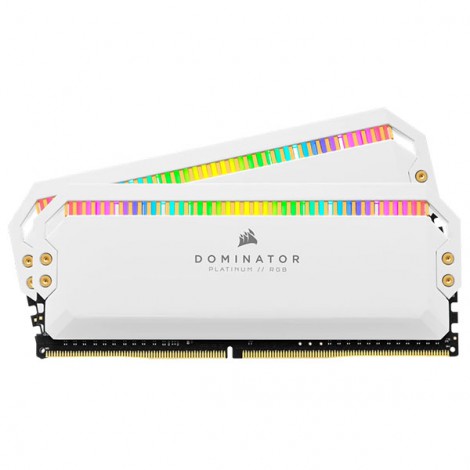 RAM Desktop Corsair Dominator Platinum RGB 32GB DDR4 Bus 3200Mhz CMT32GX4M2E3200C16W