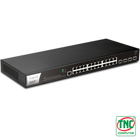 Switch Draytek VigorSwitch G2282x (24 x 1 Gbps/ 4 x 10 Gbps/ SFP+/ Managed)