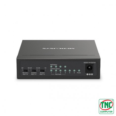 Switch PoE+ Mercusys MS106LP (6 port/ 10/100Mbps)