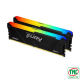 Ram Desktop Kingston Fury Beast RGB 32GB DDR4 Bus 3200MT/s F432C16BB12AK2/32
