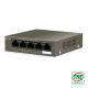 Switch PoE Tenda TEG1105P (5 port/ 10/100/1000 Mbps)