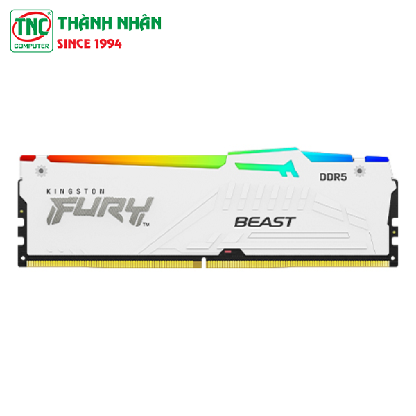 Ram Desktop Kingston Fury Beast RGB White ...