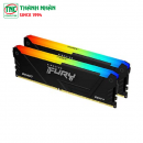 Ram Desktop Kingston Fury Beast RGB 32GB DDR4 Bus 3200MT/s F432C16BB12AK2/32