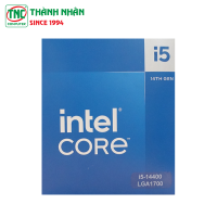 CPU Intel Core i5-14400 (10C/ 16T/ 3.5 GHz - 4.7 GHz/ 20MB/ 1700)