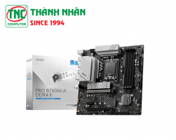 Mainboard MSI Pro B760M-A DDR4 II (4 x DDR4/ 128 GB/ LGA 1700/ ...