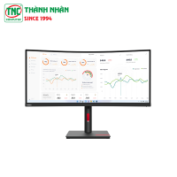 Màn hình LCD Lenovo ThinkVision T34w-30 63D4GAR1WW (34 inches/ 3440 x 1440/ 350 cd/m2/ 4ms/ 60Hz)