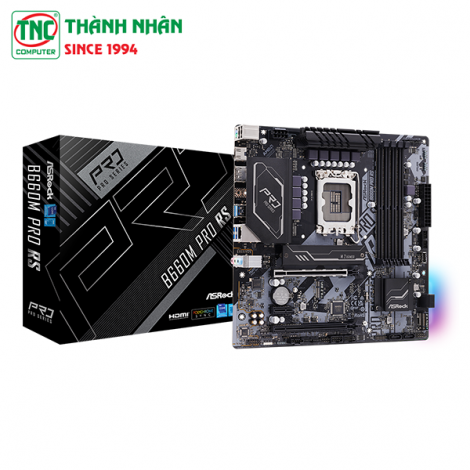 Mainboard ASROCK B660M PRO RS (4 x DDR4/ 128GB/ LGA 1700/ Micro ATX)