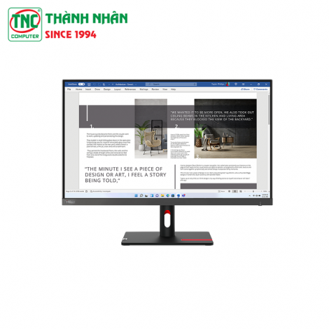 Màn hình LCD Lenovo ThinkVision S27i-30 63DFKAR4WW (27 inch/ 1920 x 1080/ 300 cd/m2/ 4ms/ 100Hz)