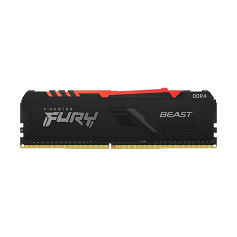 Ram Desktop Kingston Fury Beast RGB 16GB DDR4 Bus 3200Mhz KF432C16BBA/16