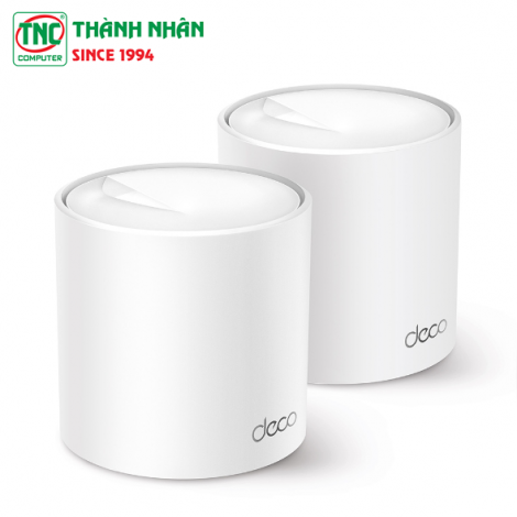 Router Wifi Mesh TP-Link Deco X60 (2-pack) - (5400 Mbps/ Wifi 6/ 2.4/5 GHz)