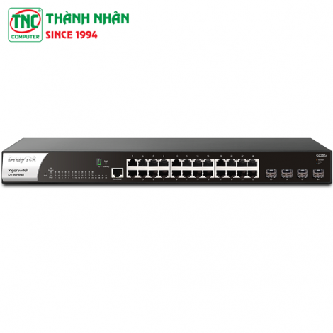 Switch Draytek VigorSwitch G2282x (24 x 1 Gbps/ ...