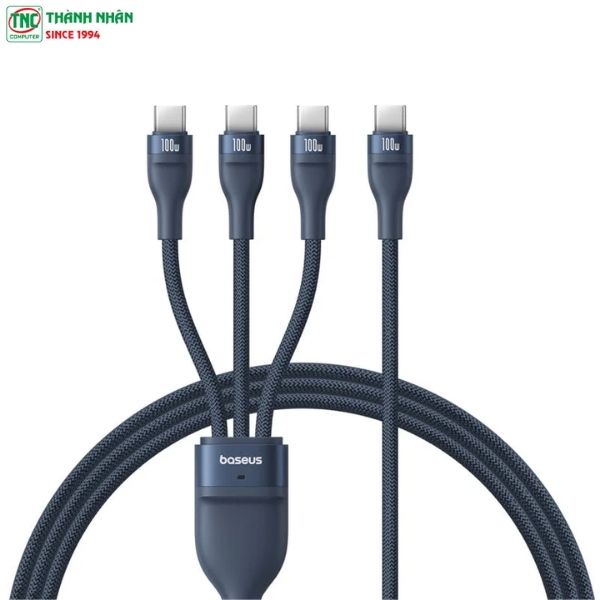 Cáp sạc đa năng 3 in 1 Type-C Baseus ...