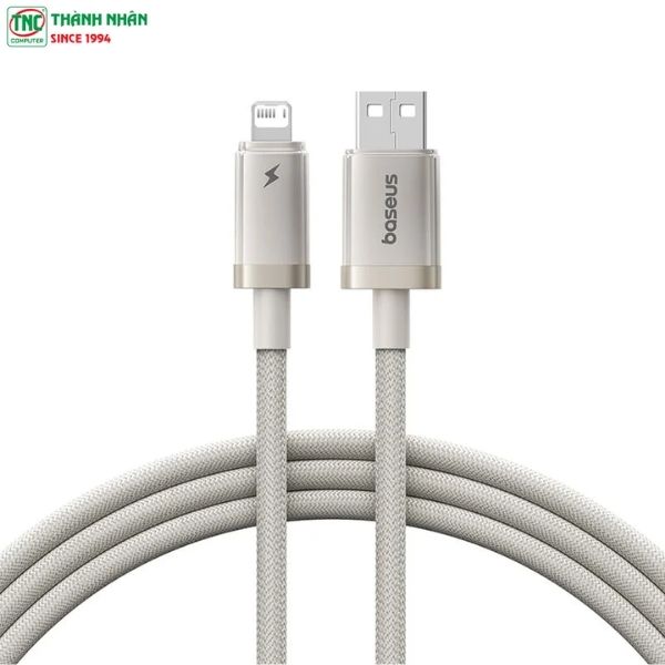 Cáp sạc nhanh USB to Lightning 2.4A dài ...