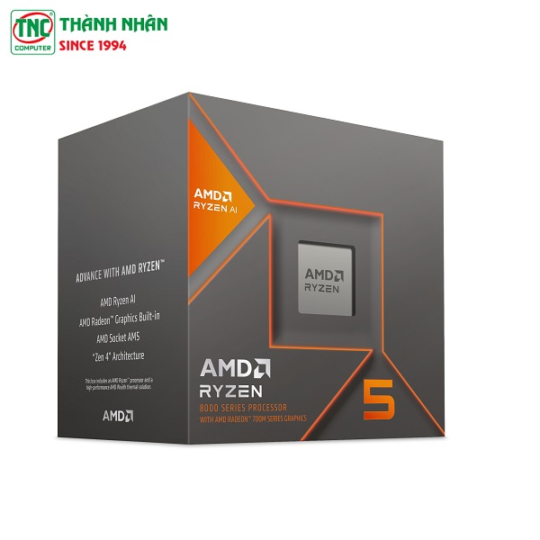 CPU AMD Ryzen 5 8600G (6C/ 12T/ 4.3GHz - 5.0GHz/ 16MB/ AM5)