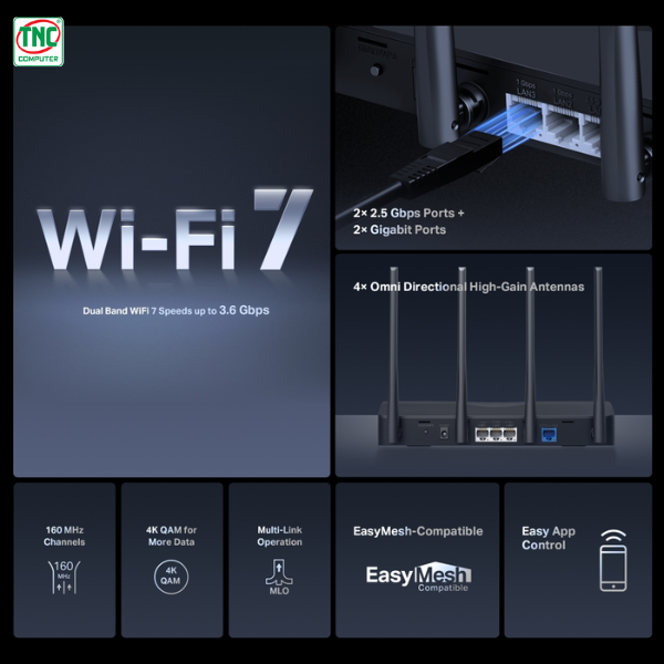 Bộ phát Wifi Mercusys MR27BE Bộ phát Wifi Mercusys MR27BE