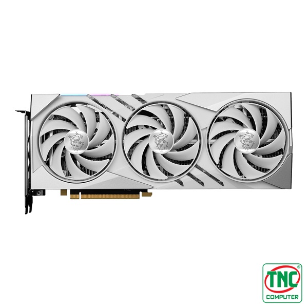 Card màn hình MSI RTX 4060 Ti GAMING X SLIM WHITE 16G sở hữu hệ thống tản nhiệt hiện đại Card màn hình MSI RTX 4060 Ti GAMING X SLIM WHITE 16G sở hữu hệ thống tản nhiệt hiện đại