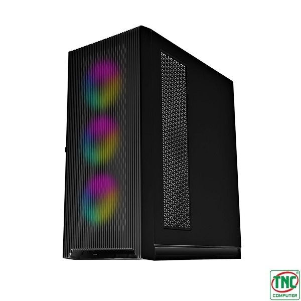 thiết kế sang trọng vỏ case mik storm 360 black