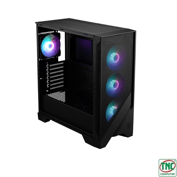 không gian rộng rãi để lắp đặt VGA, PSU Thùng PC MSI