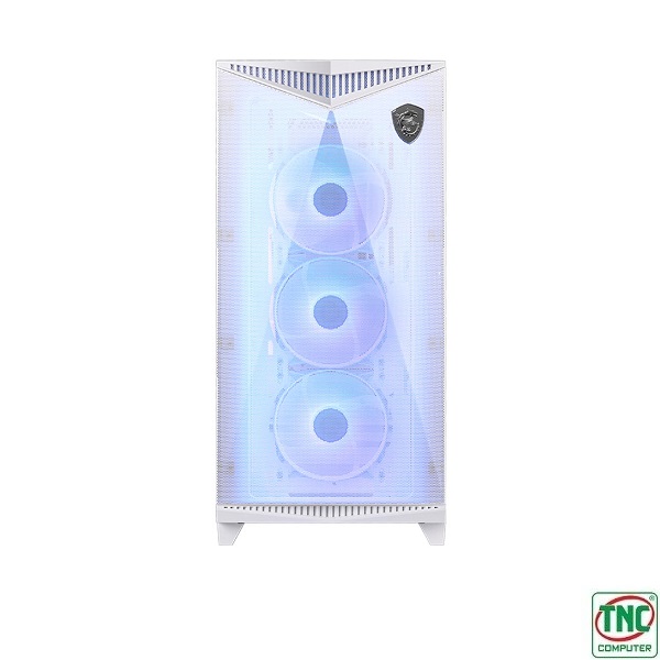 Thiết kế hiện đại Case máy tính MSI MPG GUNGNIR 300R Airflow White