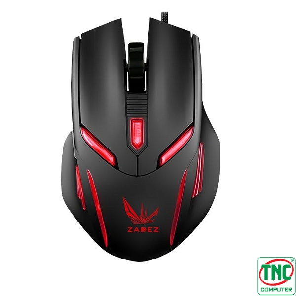 Chuột Gaming có dây Zadez G-611M màu Đen có thiết kế đẳng cấp Chuột Gaming có dây Zadez G-611M màu Đen