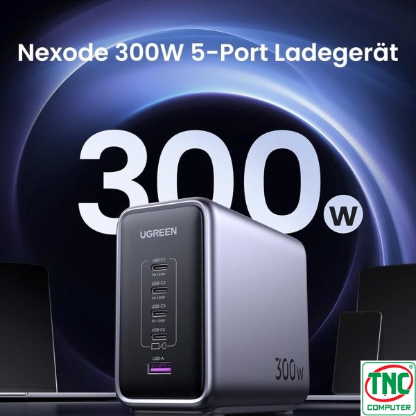 Cốc sạc nhanh để bàn đa năng Nexode GaN 300W Ugreen 90903B sở hữu tính năng bảo vệ an toàn Cốc sạc nhanh để bàn đa năng Nexode GaN 300W Ugreen 90903B sở hữu tính năng bảo vệ an toàn