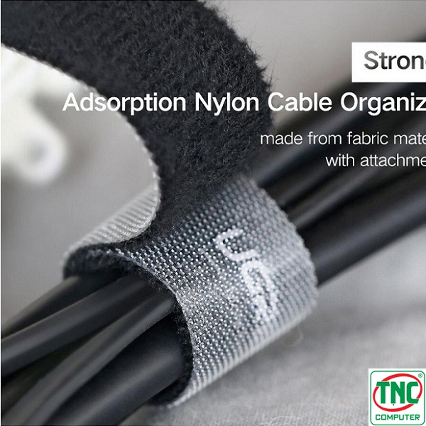 Dây dán Velcro dùng cố định cáp rộng 2cm dài 5m Ugreen 40356 Dây dán Velcro dùng cố định cáp rộng 2cm dài 5m Ugreen 40356