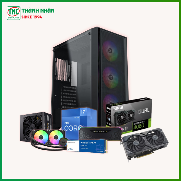 Máy bộ TNC Gaming 12700F có dung lượng lưu trữ rộng lớn Máy bộ TNC Gaming 12700F có dung lượng lưu trữ rộng lớn