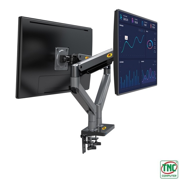 An toàn cho màn hình Giá Treo Hai Màn Hình North Bayou