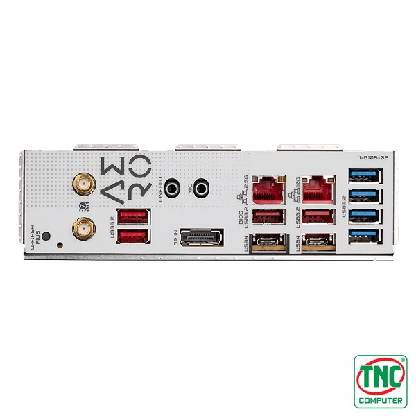 cổng giao tiếp đa dạng Bo mạch chủ Gigabyte TRX50 AERO D