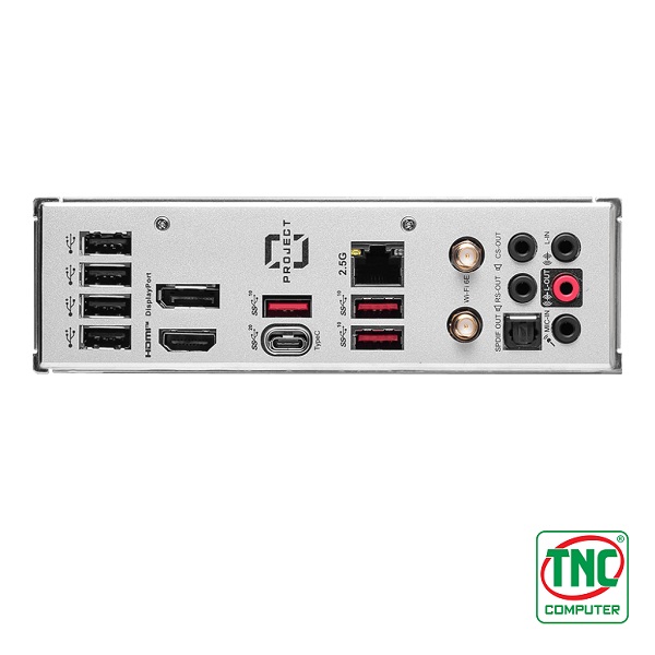 Mainboard MSI B760M PROJECT ZERO có cổng kết nối đa dạng Mainboard MSI B760M PROJECT ZERO có cổng kết nối đa dạng