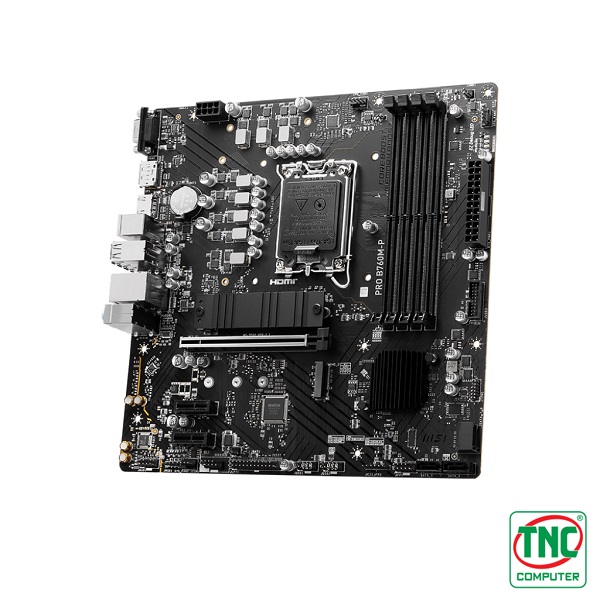 Mainboard MSI PRO B760M-P có cổng kết nối đa dạng Mainboard MSI PRO B760M-P có cổng kết nối đa dạng