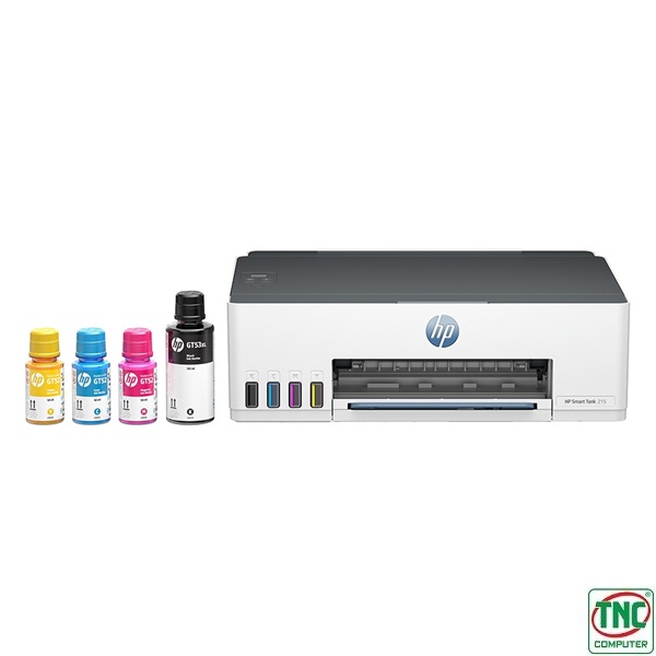 Máy in HP Smart Tank 215 (3D4L4A) có tốc độ in ấn nhanh chóng Máy in HP Smart Tank 215 (3D4L4A) có tốc độ in ấn nhanh chóng