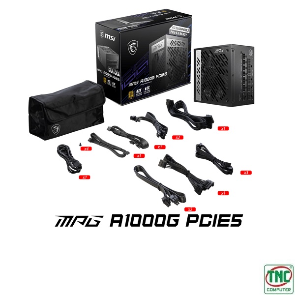 các cổng kết nối phong phú nguồn pc msi
