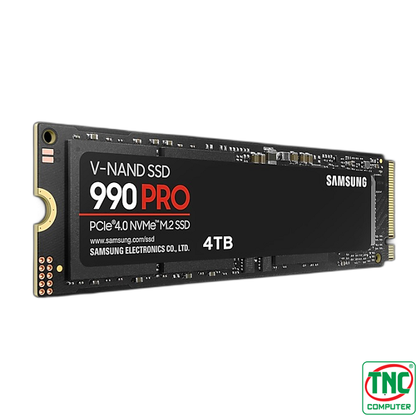 Ổ cứng SSD gắn trong 4TB Samsung 990 PRO NVMe M.2 PCIe Gen 4.0 x4 MZ-V9P4T0BW Ổ cứng SSD gắn trong 4TB Samsung 990 PRO NVMe M.2 PCIe Gen 4.0 x4 MZ-V9P4T0BW