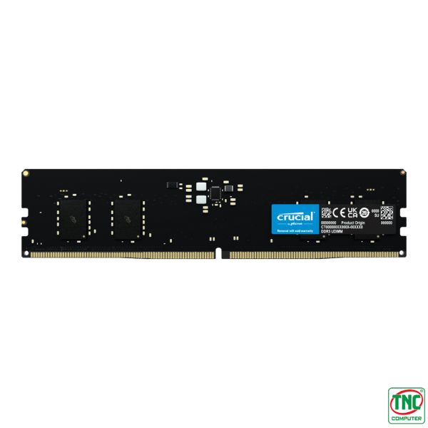 duy trì hiệu suất ổn định Ram Desktop Crucial 8GB 4800Mhz CT8G48C40U5