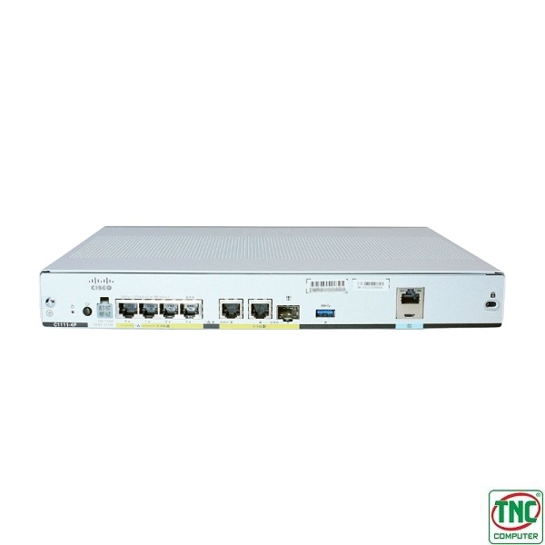 Router Cân Bằng Tải Cisco C1111-4P ISR 1100 (8 port/ 1 Gbps/ SFP) có tốc độ truyền dữ liệu nhanh chóng Router Cân Bằng Tải Cisco C1111-4P ISR 1100 (8 port/ 1 Gbps/ SFP) có tốc độ truyền dữ liệu nhanh chóng