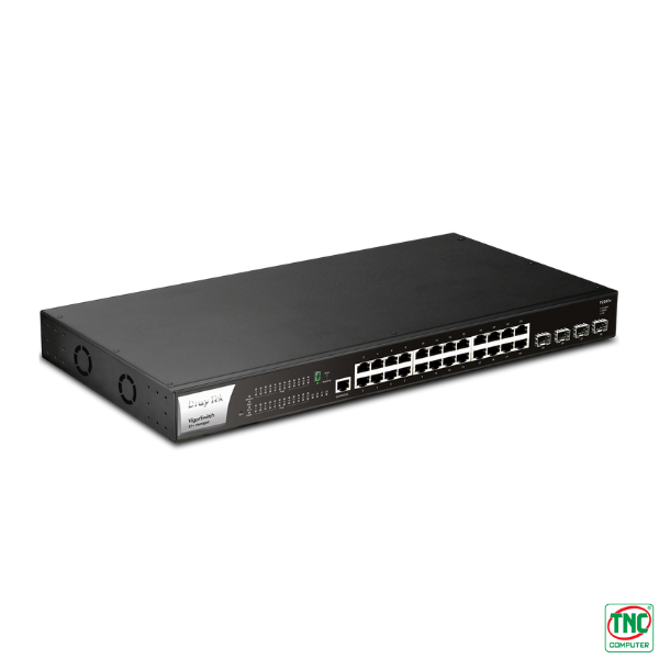Switch DrayTek VigorSwitch Layer 2+ P2282x có hiệu năng mạnh mẽ Switch DrayTek VigorSwitch Layer 2+ P2282x có hiệu năng mạnh mẽ