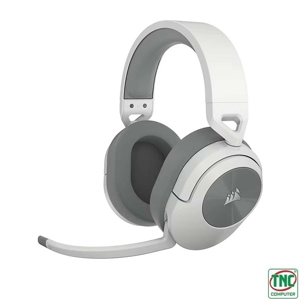 trải nghiệm giải trí sống động Tai nghe không dây Corsair HS55 White (CA-9011281-AP)