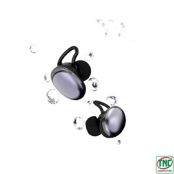 thiết kế công thái học Tai Nghe HiFuture Fusion TWS Black