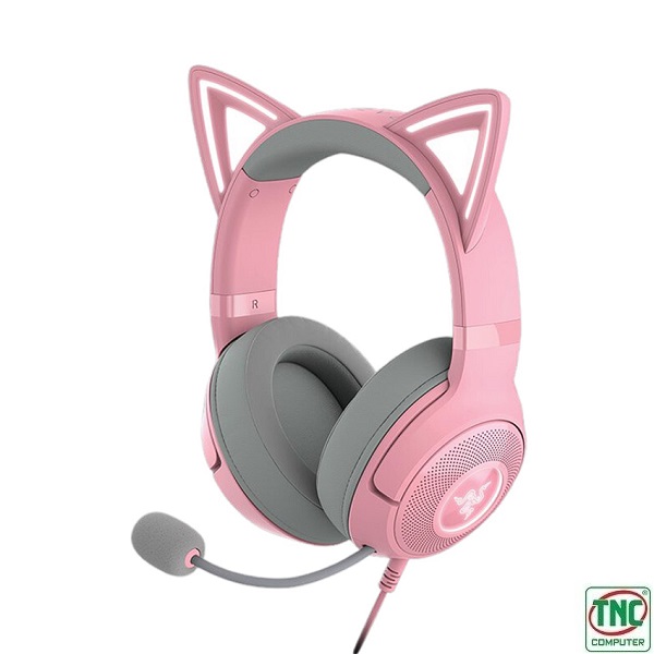 loại bỏ tạp âm xung quanh Razer Kraken Kitty V2 Pink