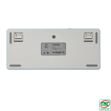 Bàn phím cơ Gaming không dây 3 Mode AULA F75 màu Xanh nhạt, Trắng, Xanh đậm Grey Wood V3 Switch