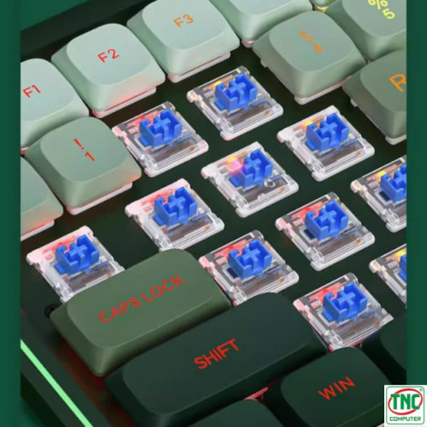 Bàn phím cơ Gaming không dây Newmen DualMode MAMA SK01 Ngọc lục bảo N-box Switch