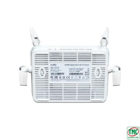 Bộ Phát Wifi Cudy WR3000S (2976 Mbps/ Wifi 6/ 2.4/5 GHz)