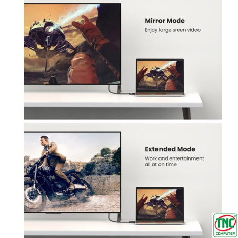 Cáp Displayport 1.4 dài 5m hỗ trợ 8K@60Hz Ugreen 80394