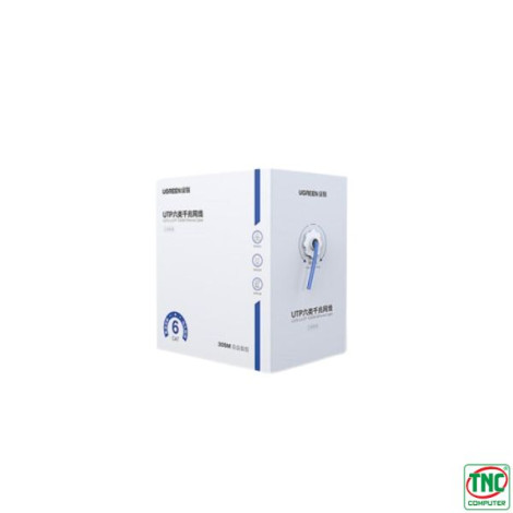 Cáp mạng Cat6 UTP Ugreen 23AWG thuần đồng thùng 305m 11259