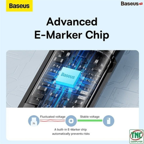 Cáp sạc nhanh Baseus Tungsten Type-C to Type-C 240W dài 2m CAWJ040101 Đen