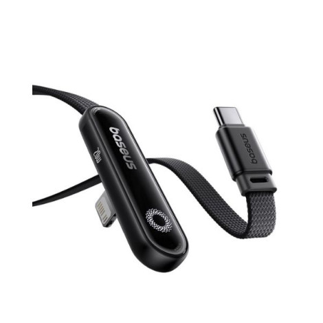 Cáp sạc Type-C to Lightning Baseus MVP 3 20W dài 2m P10382501121-01 Cosmic Black